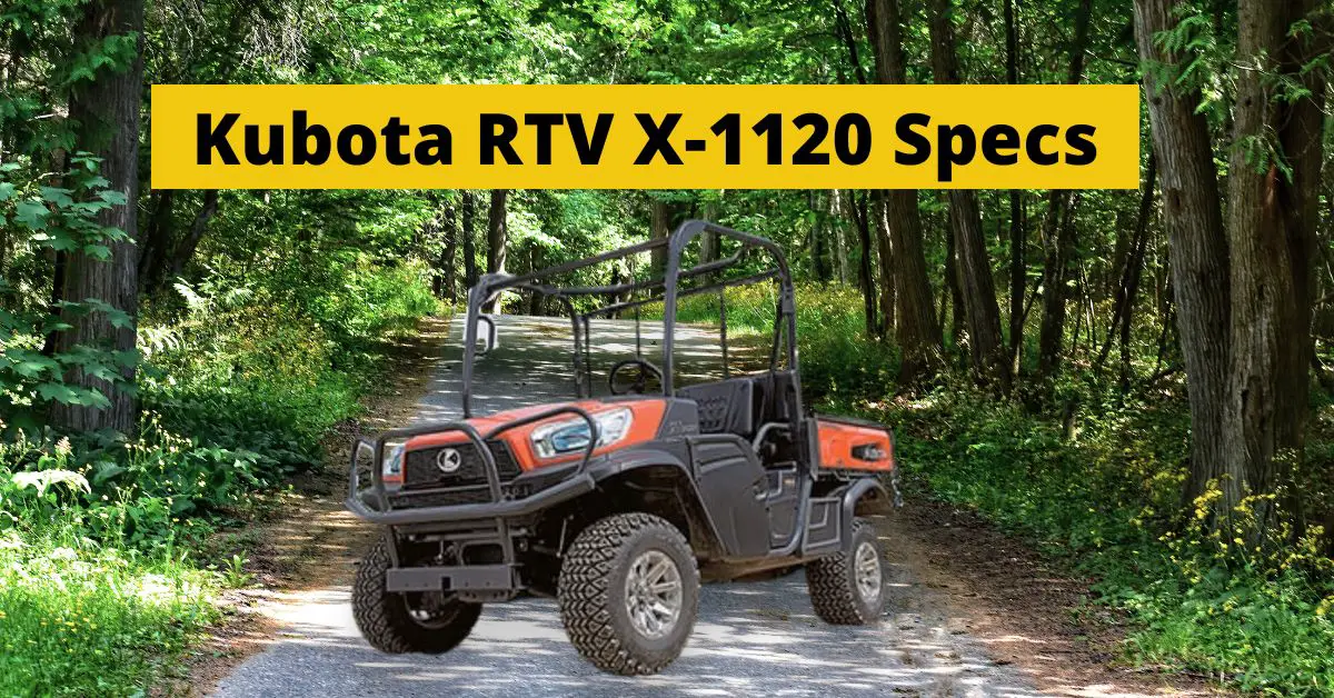 Kubota RTV-X1120 Specs: Diesel Utility Vehicle Features