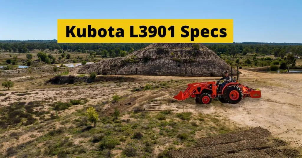 Kubota L3901 Specs Compact Diesel Tractor Features Construction Catalogs